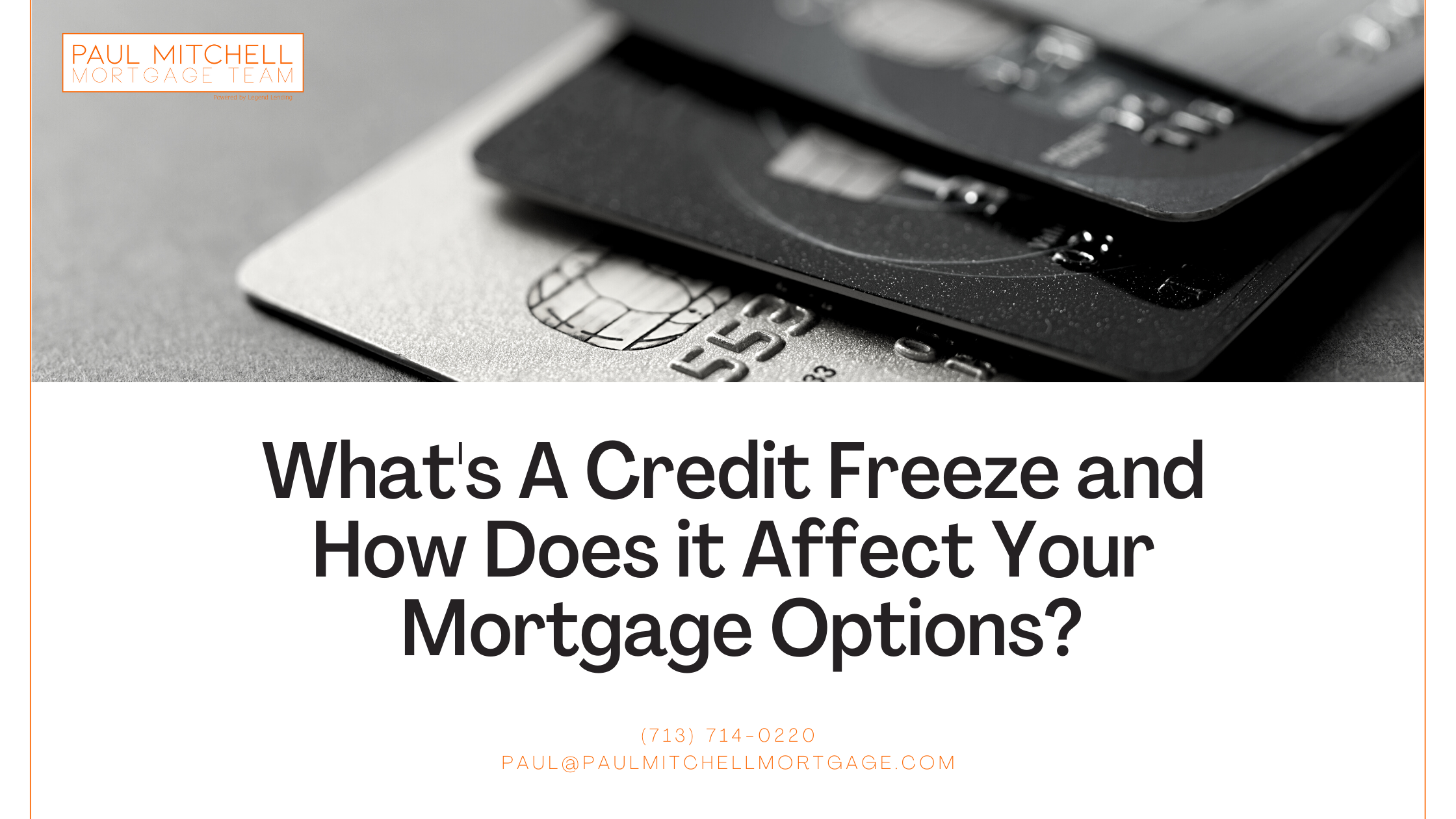 Katy Mortgage Lender | What's A Credit Freeze And How Does It Affect Your Mortgage Options?